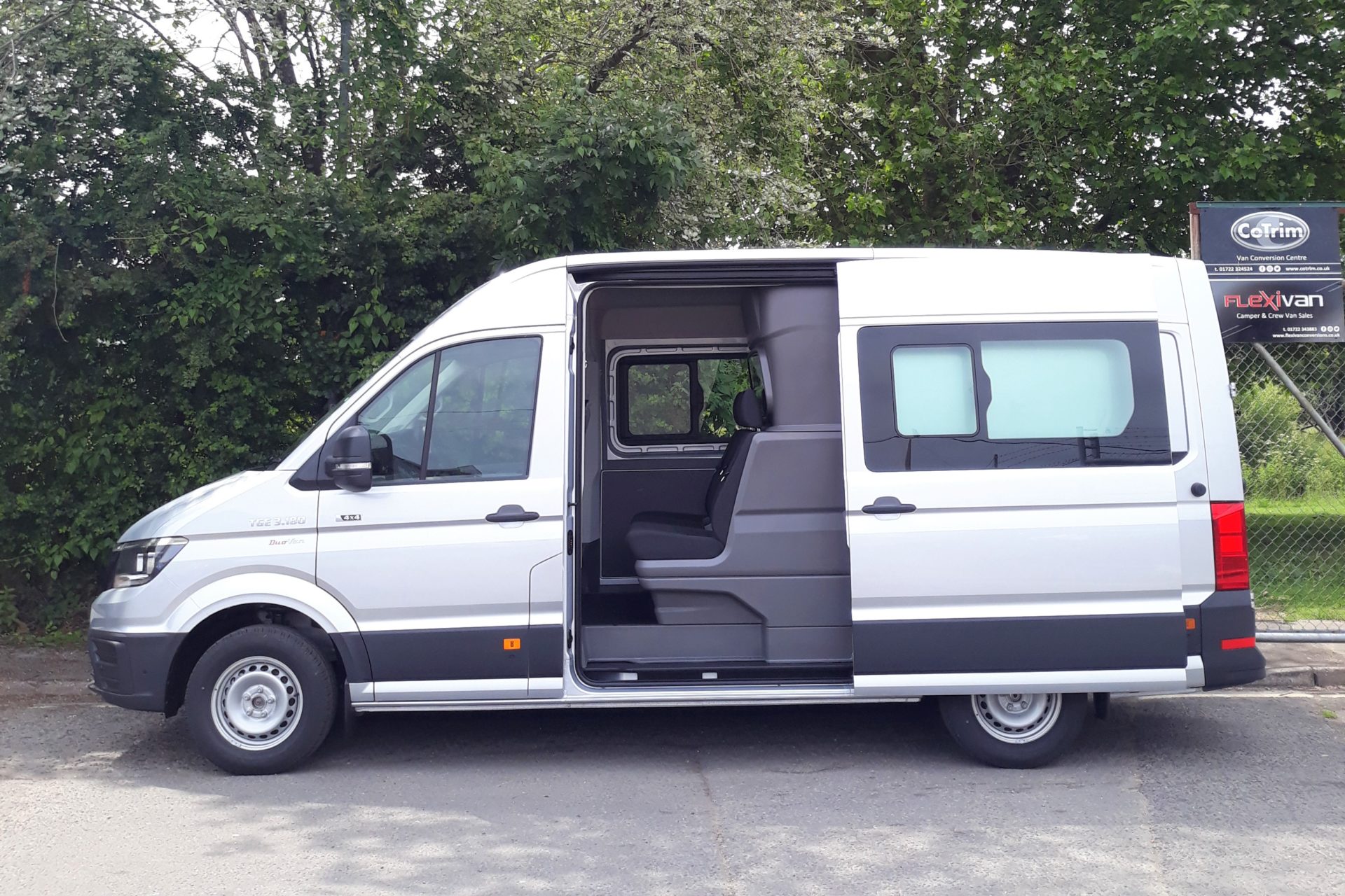 MAN TGE Duovan Double Cabin Crew Van For Sale - Flexivan