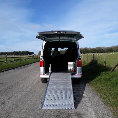 Adapted for Wheelchair Accessibility. Flexivan VW Camper Van Conversions. Salisbury, UK.